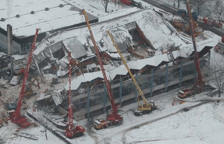 Fig. 2. The last line of defence: Catenary action.